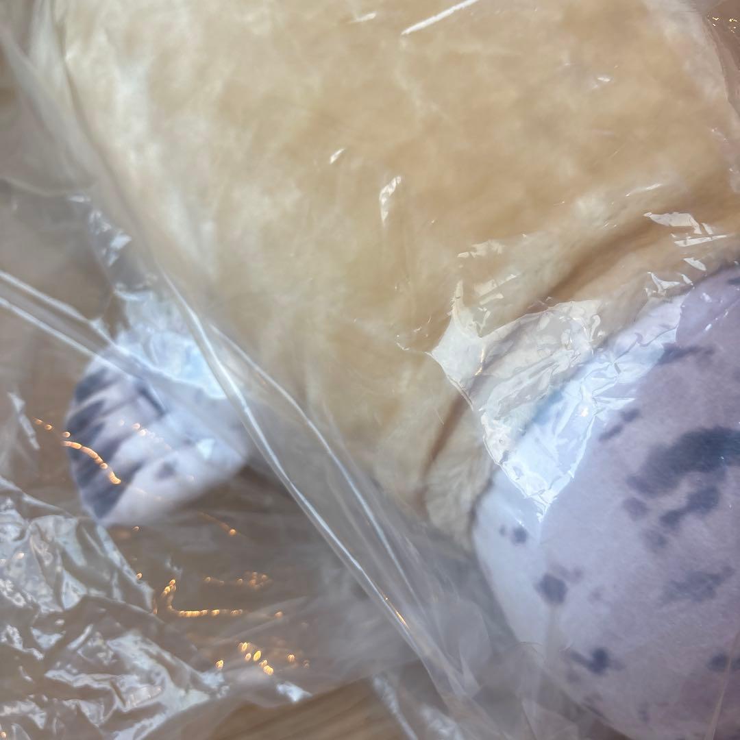 【廃盤品】YOU+MORE! 換毛期　アザラシ　ぬいぐるみ　フェリシモ　東武動物