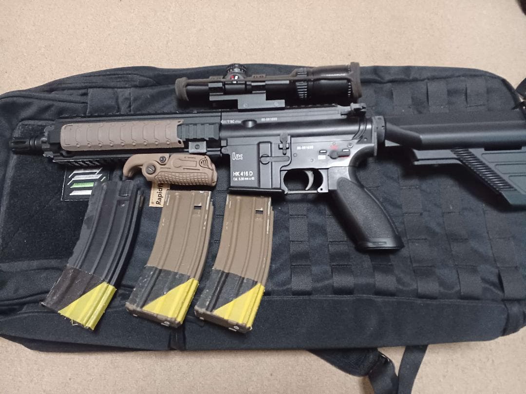 東京マルイHK416D エアガン スコープ付き