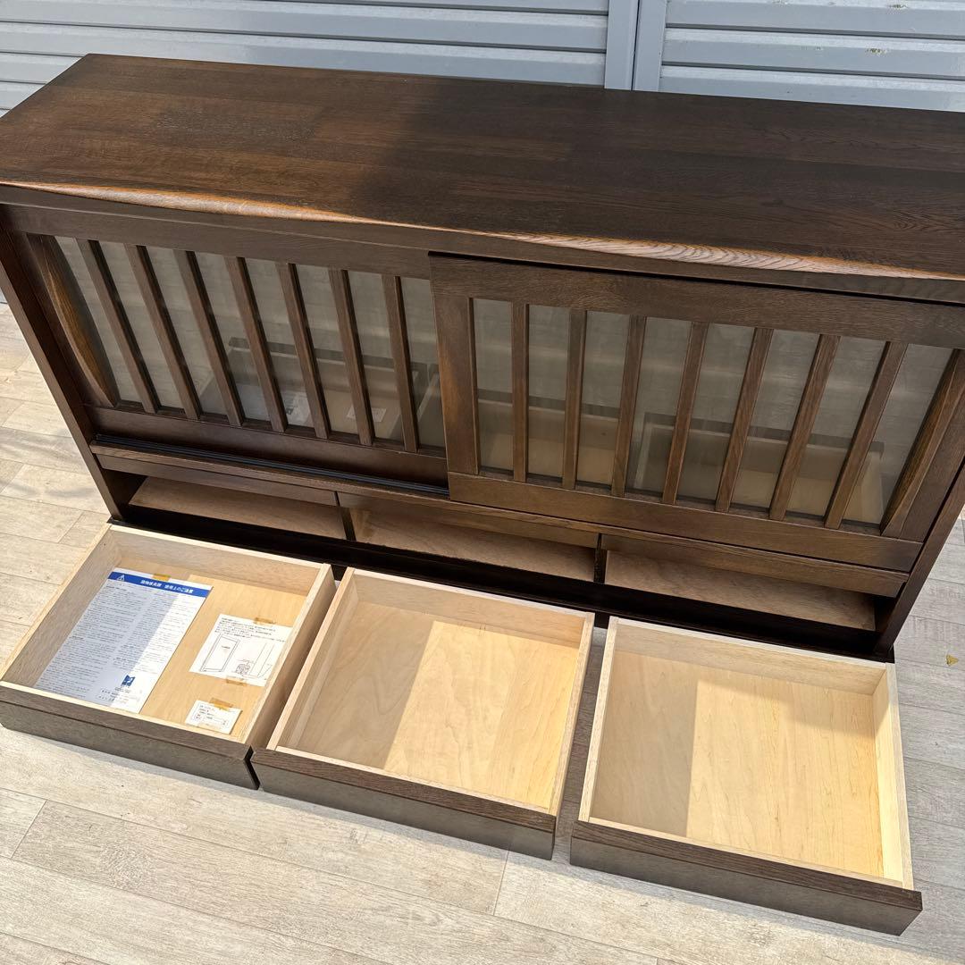 約３３万飛騨　ibata イバタインテリア　木楽　オーク 無垢材　サイドボード