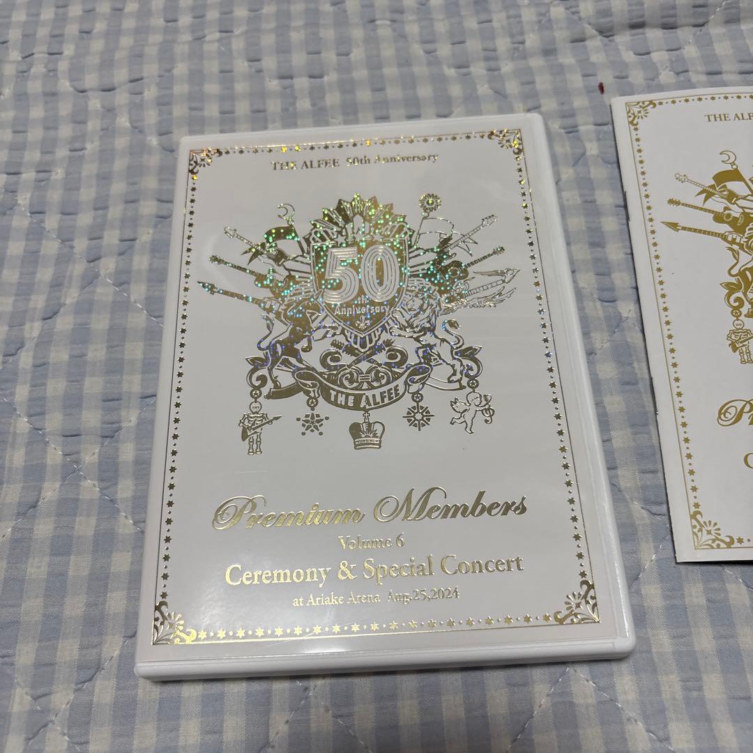 THE ALFEE 50周年記念 DVDプレミアメンバー６巻のみです