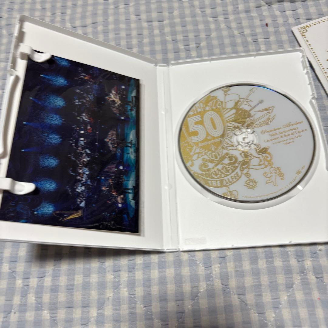 THE ALFEE 50周年記念 DVDプレミアメンバー６巻のみです