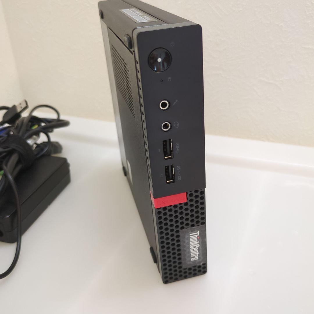 ミニPC Lenovo M710q i3-7100T 8GB SSD HDD