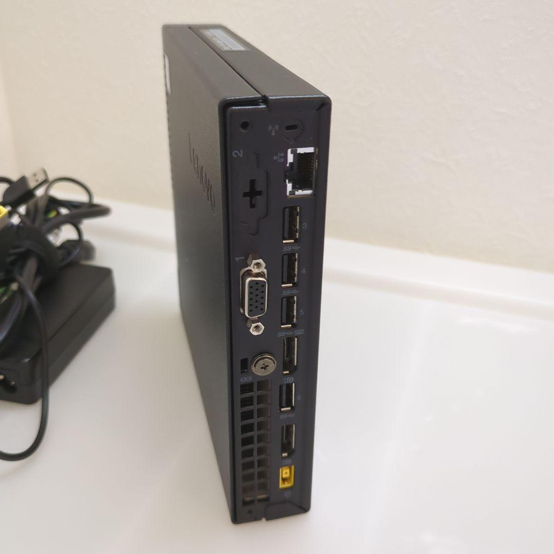 ミニPC Lenovo M710q i3-7100T 8GB SSD HDD