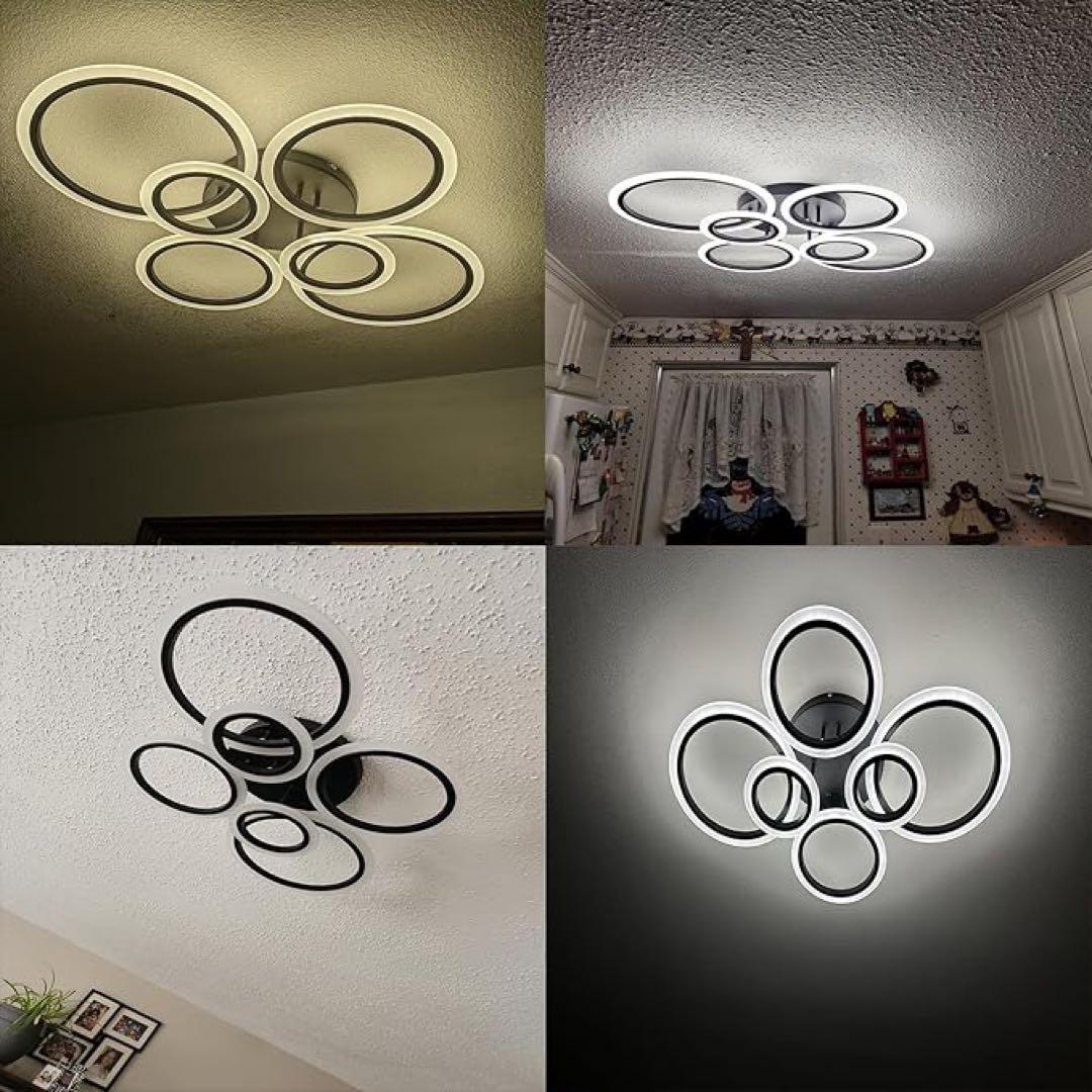 ❤️1品限り❤️LED シーリングライト お洒落 北欧 円形照明器具 無段階調光調色