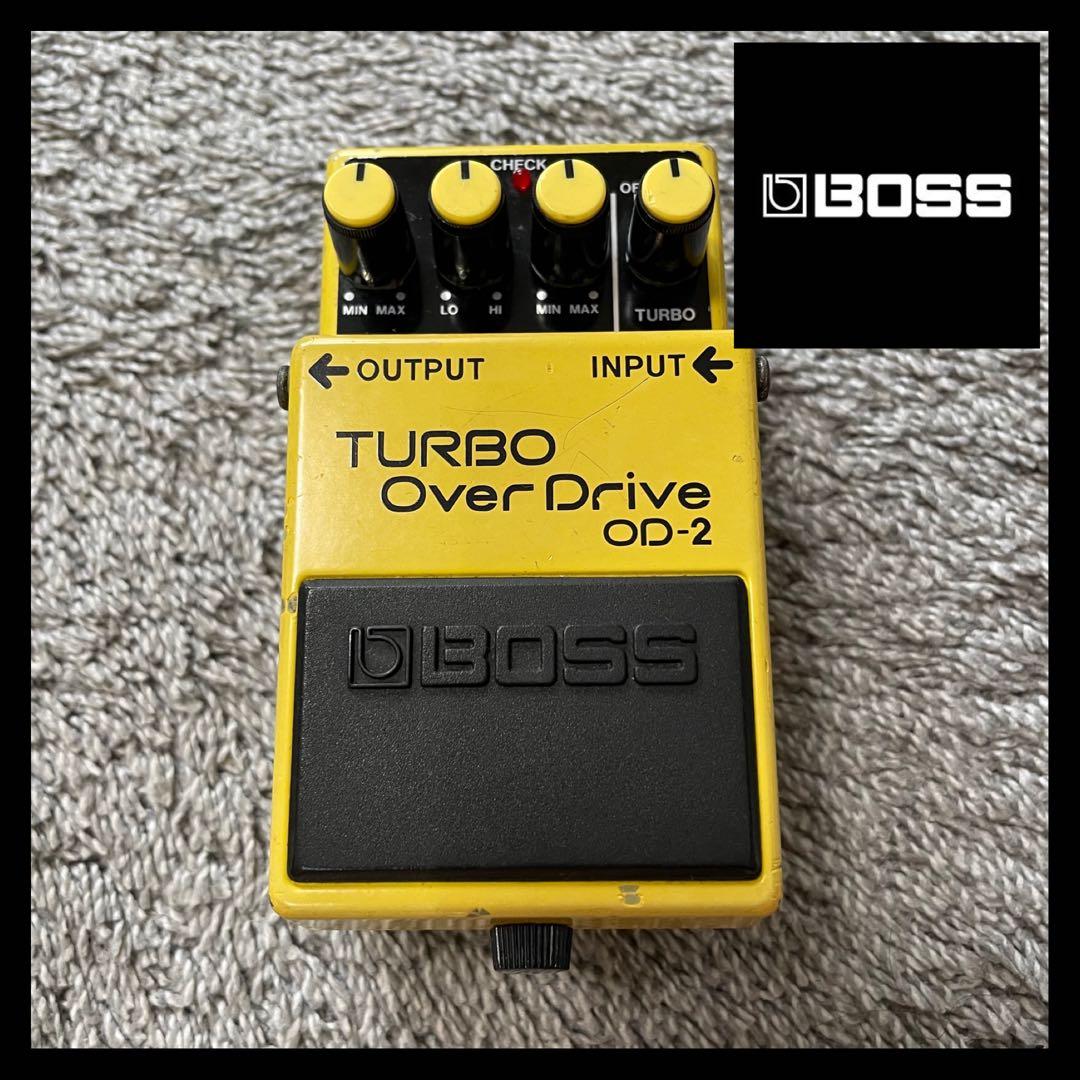 ギター BOSS TURBO Over Drive OD-2