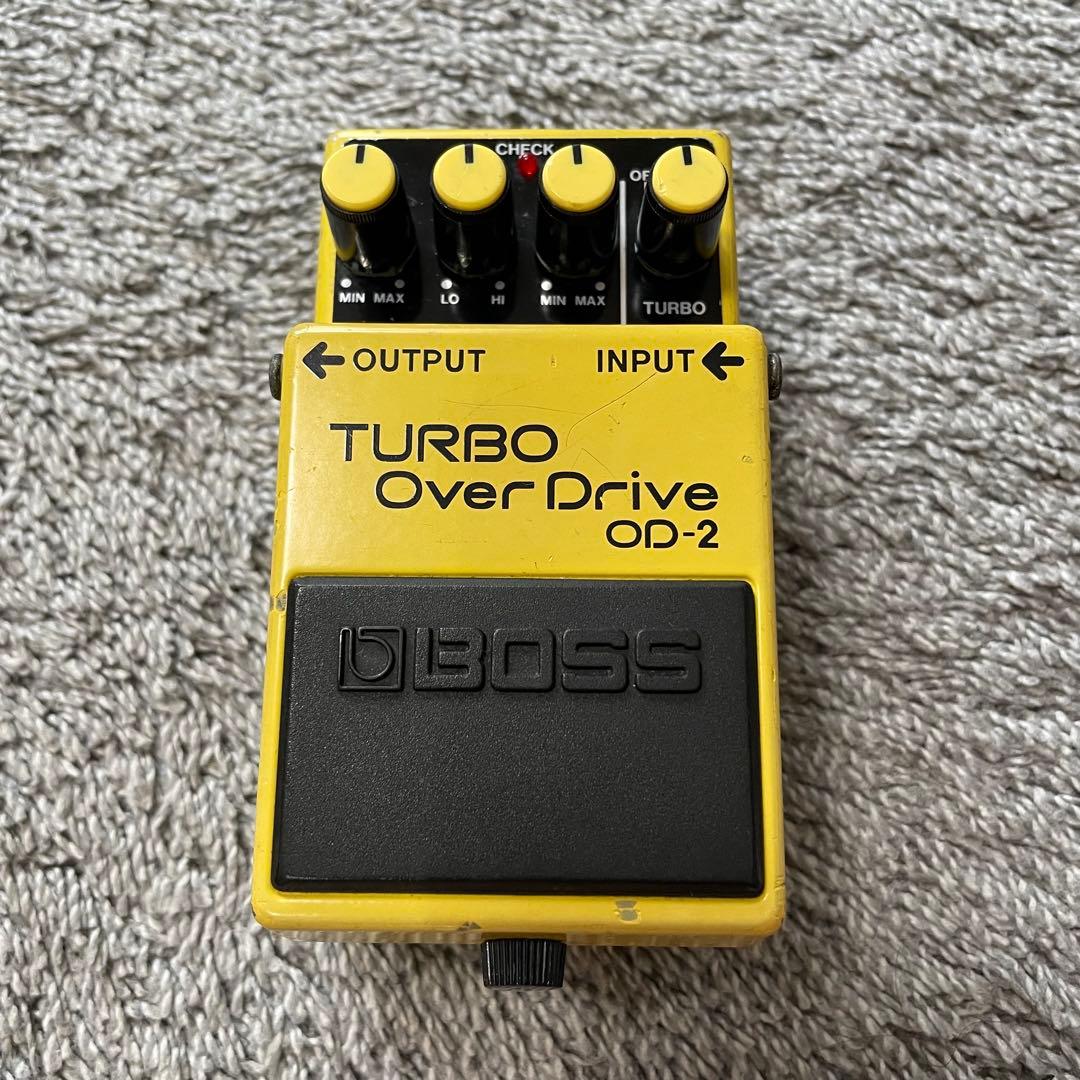 ギター BOSS TURBO Over Drive OD-2