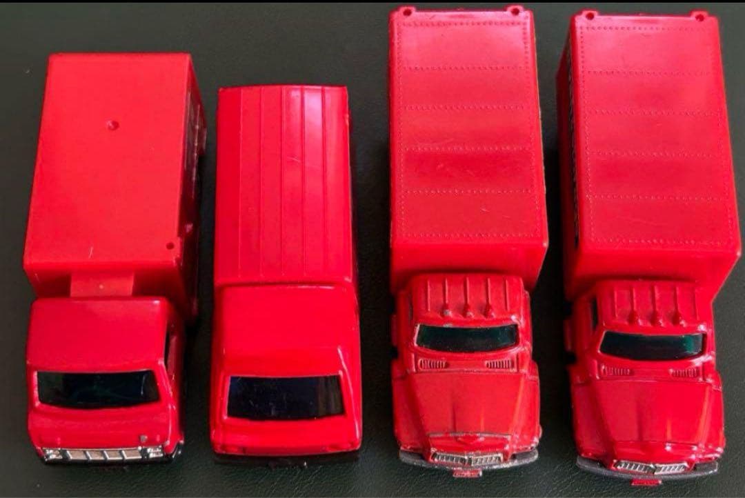 トミカタウン 郵便局 トミカ4台セット