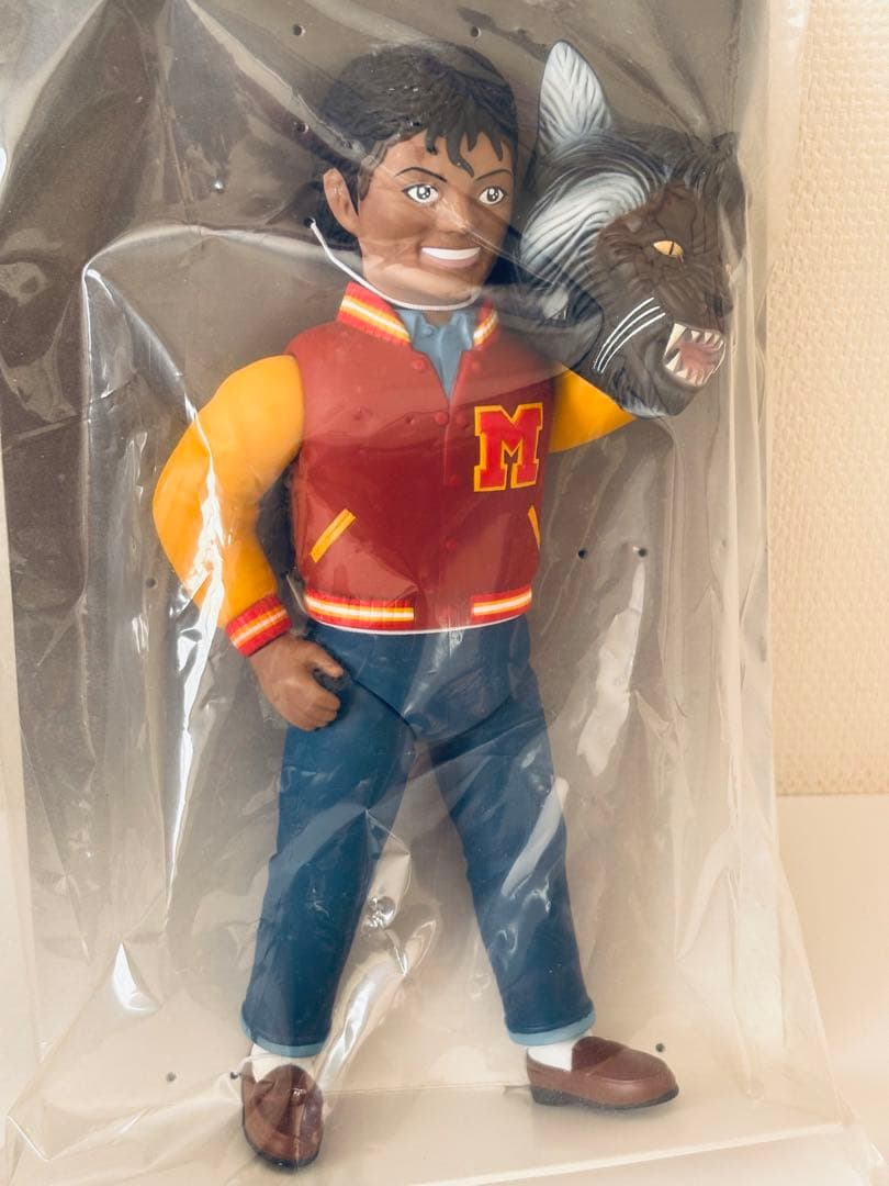 【新品未開封】マイケル・ジャクソン　マルサン　ソフビ　スリラー　狼男　2体セット