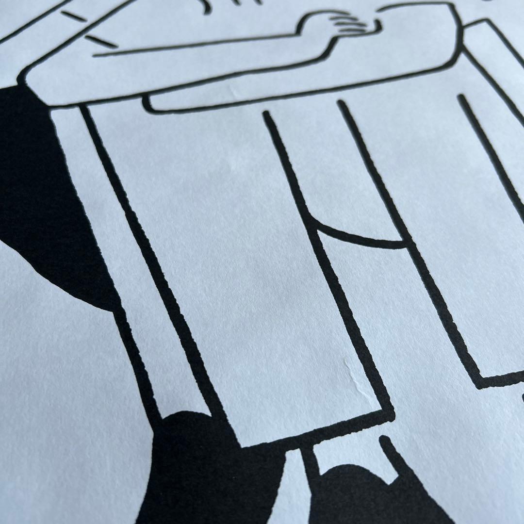 【新品未使用】長場雄 「A PIECE OF PAPER」ポスター