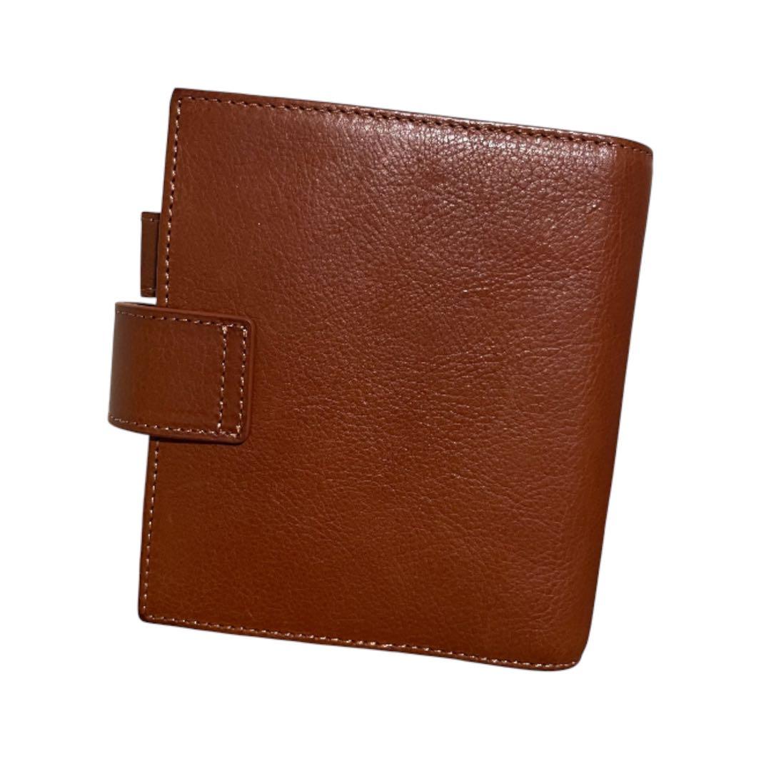 moterm モータム システム手帳 ミニ6 キャラメル25,30mmリング