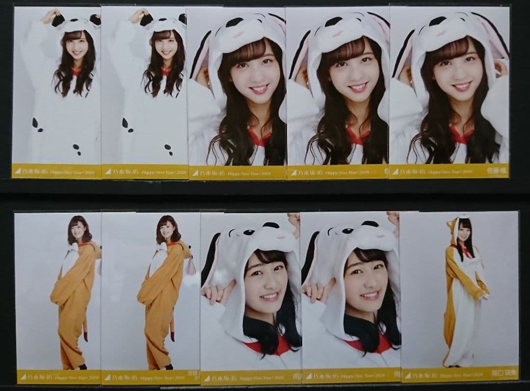 乃木坂46 生写真 
2018干支 戌(2018 Happy New Year)