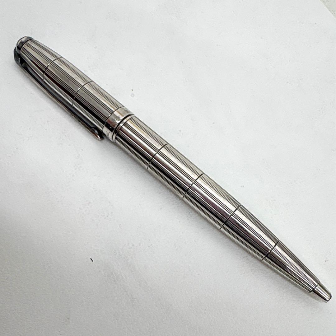 廃盤 デュポン S.T.Dupont 繰り出し ボールペン シルバー