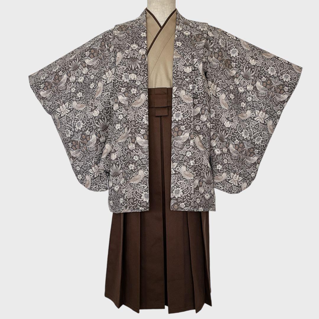 alice_★［いちご泥棒］羽織袴3点セット ハンドメイドꕤ七五三 5歳