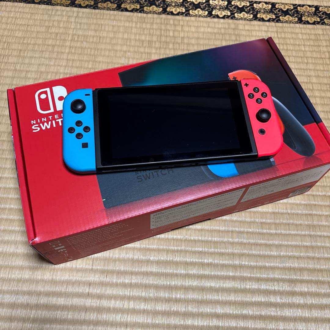 k*4様 Nintendo Switch ネオンブルー/ネオンレッド 本体　訳あ