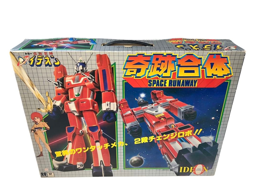 デッドストック　未使用品　伝説巨神 イデオン 奇跡合体 当時物