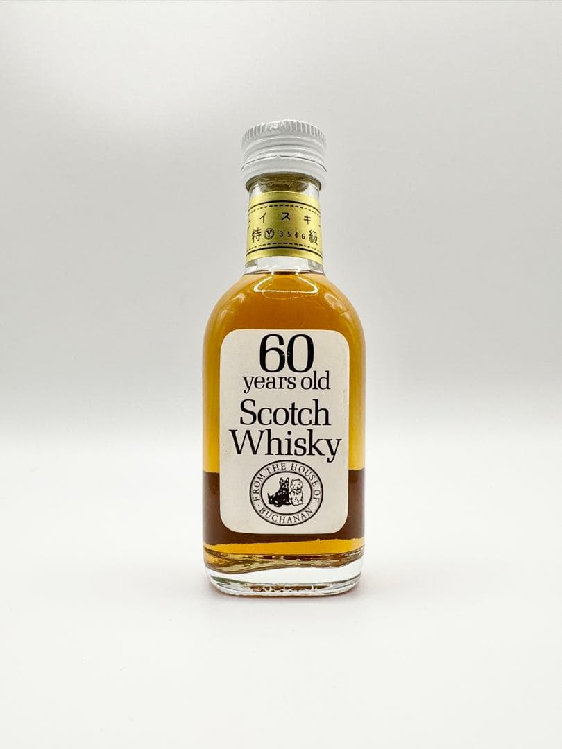 【ミニボトル】BUCHANAN（ブキャナン） 60年 ウイスキー特級