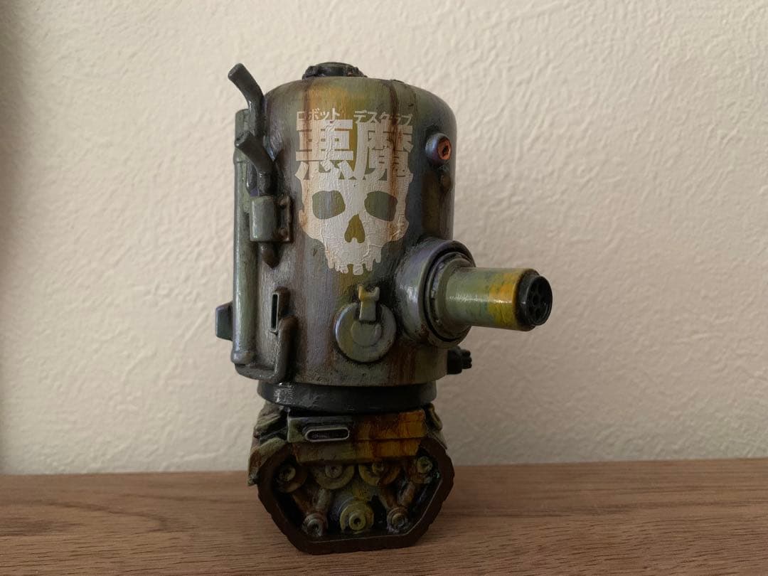 klav9 ワンオフ デスタンク 悪魔骸骨戦車 手塗りソフビフィギュア