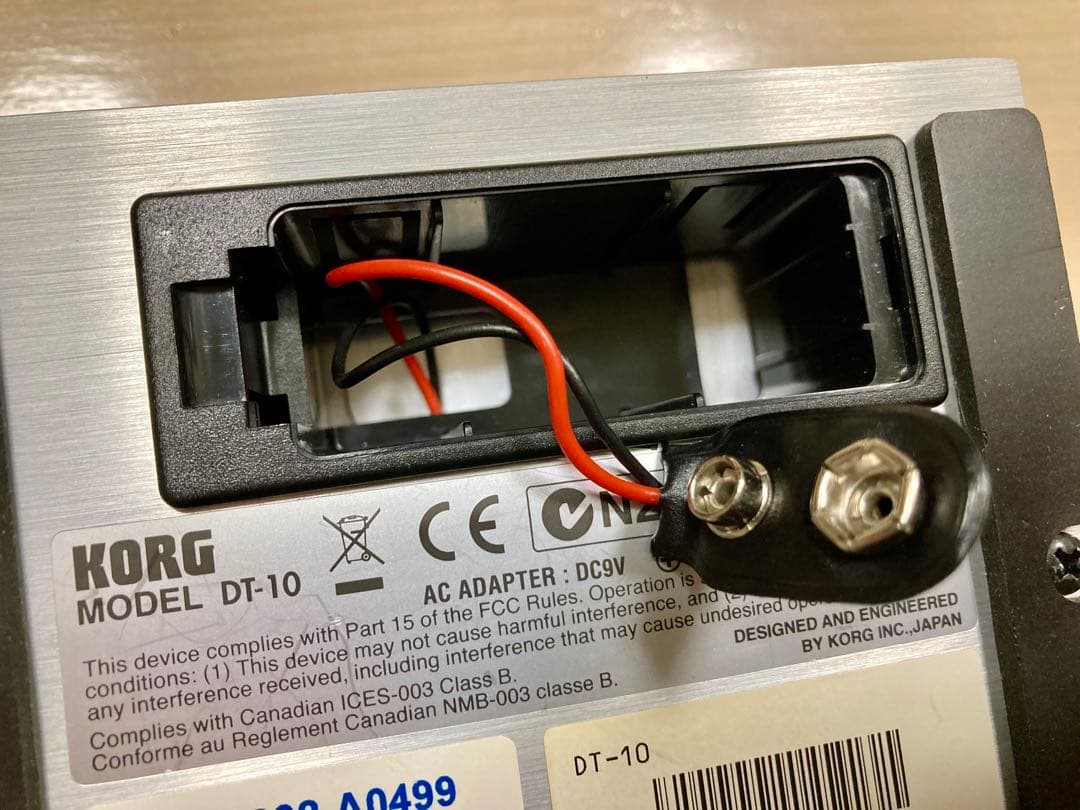 KORG【Kagetsu Rock Mod】DT-10 TUNER CRYO