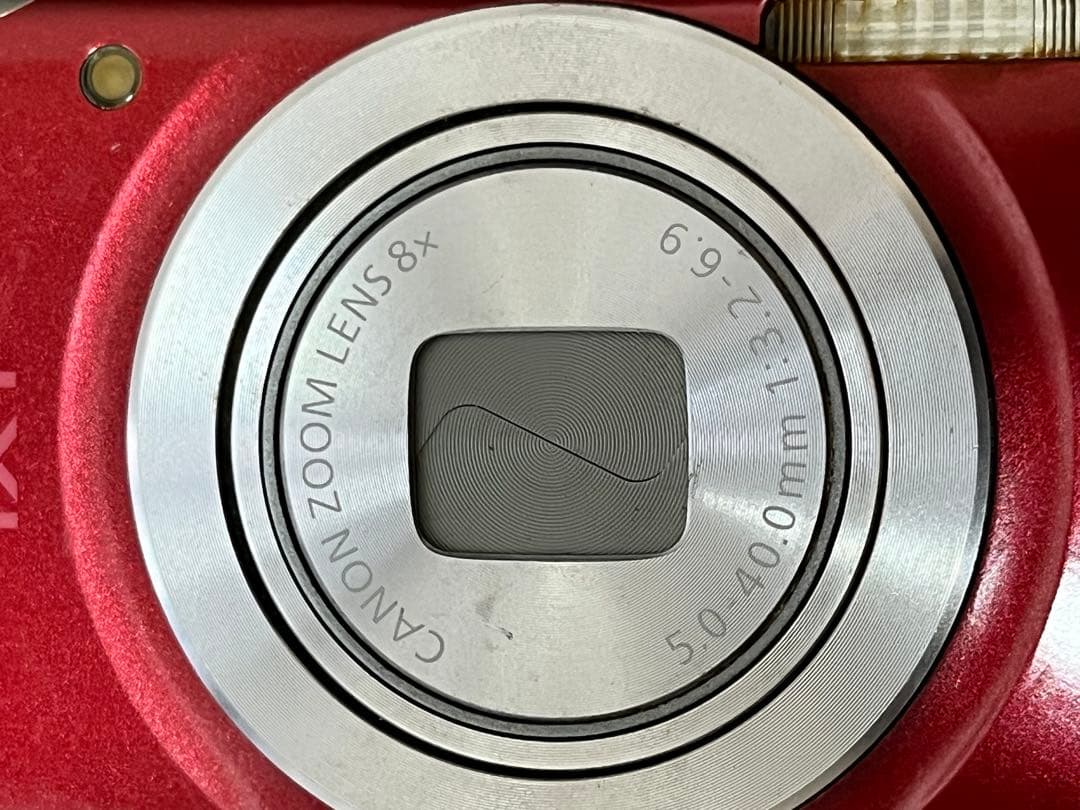 Canon IXY コンパクトデジタルカメラ レッド 動作未確認