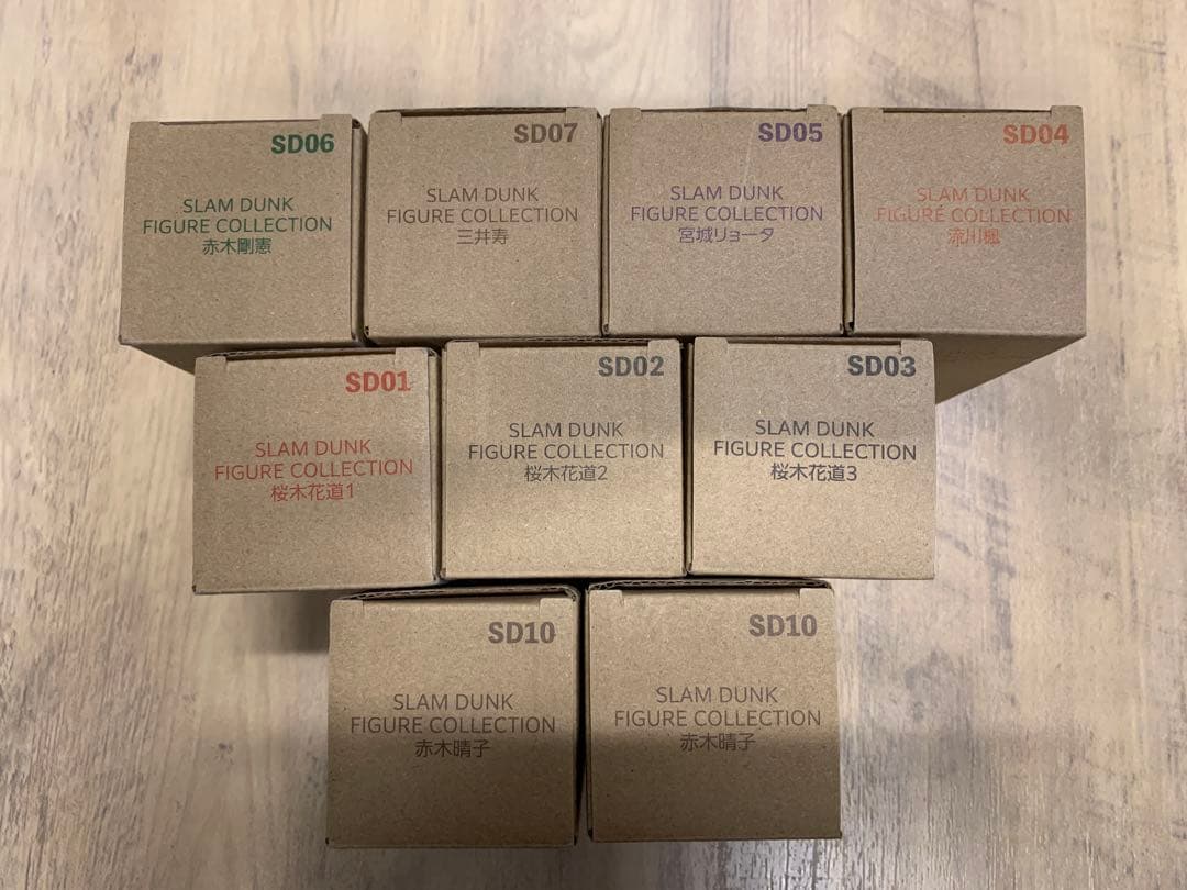 スラムダンク　フィギュアコレクション　セット