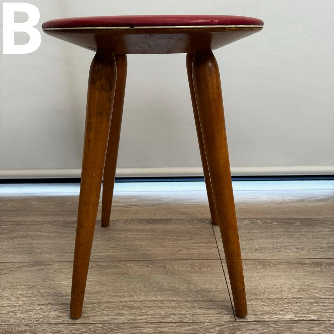 天童木工　リングスツール　ビンテージ　三脚セット