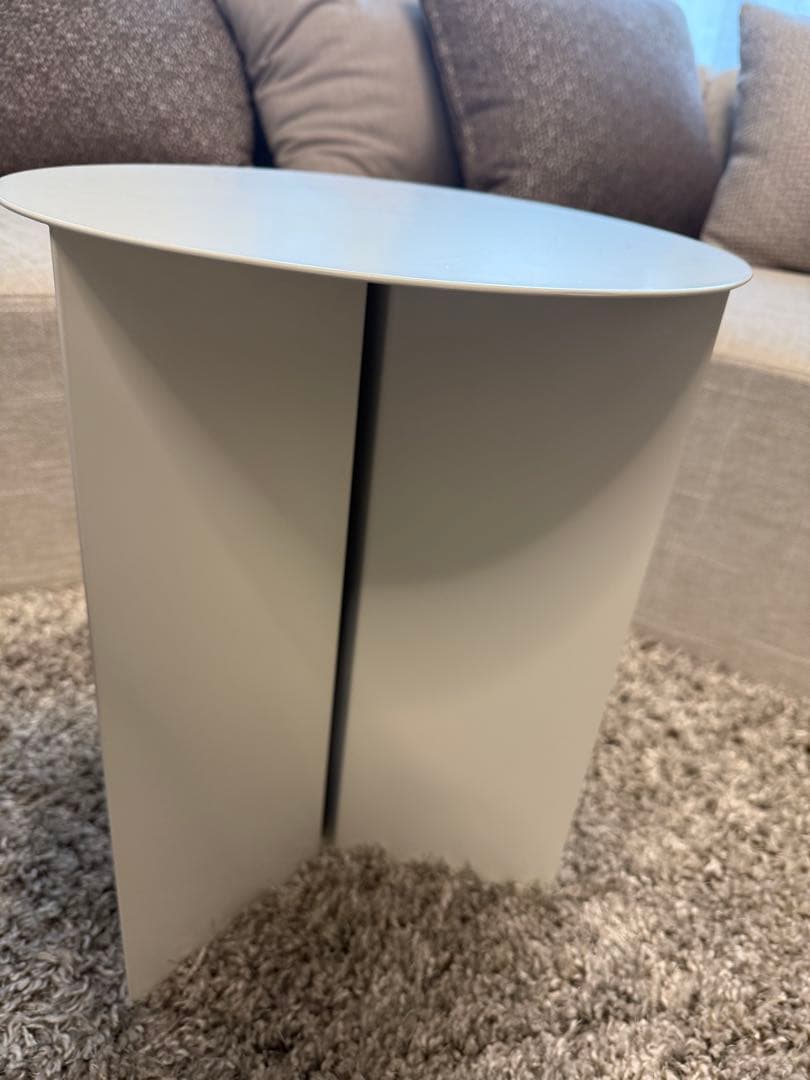 SLIT TABLE STEEL HIGH（スリットテーブル スチールハイ）　白