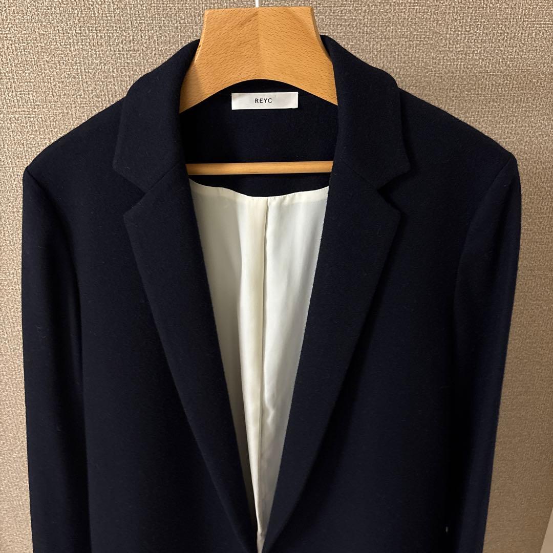 【美品】REYC ウールチェスターコート　ヨーコチャン