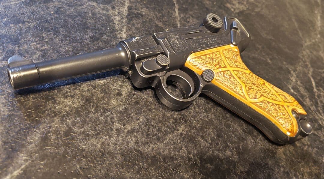 東京マルイ製　ゲーリングルガー　ルガーP08　バイオハザード