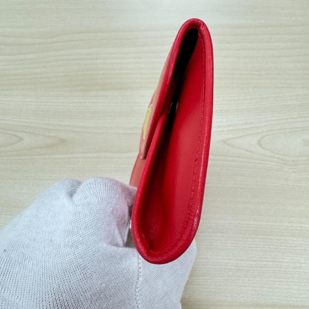 【未使用】 Cartier ケース パンテール レッド カルティエ