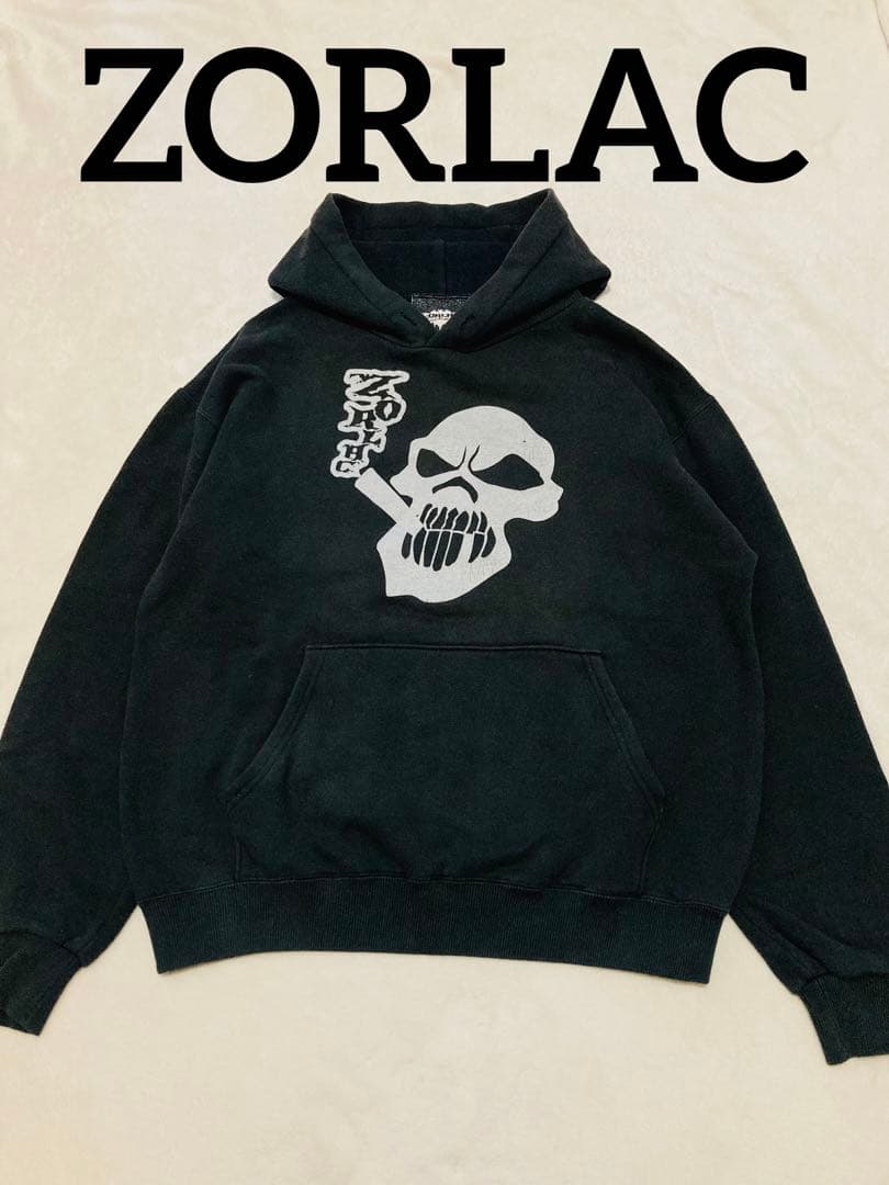 ZORLAC ゾーラック ドクロ プルオーバー パーカー