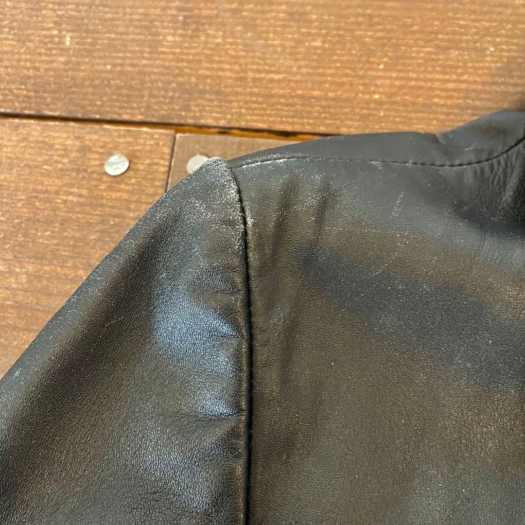 90's OLD GAP leather jacket レザージャケット