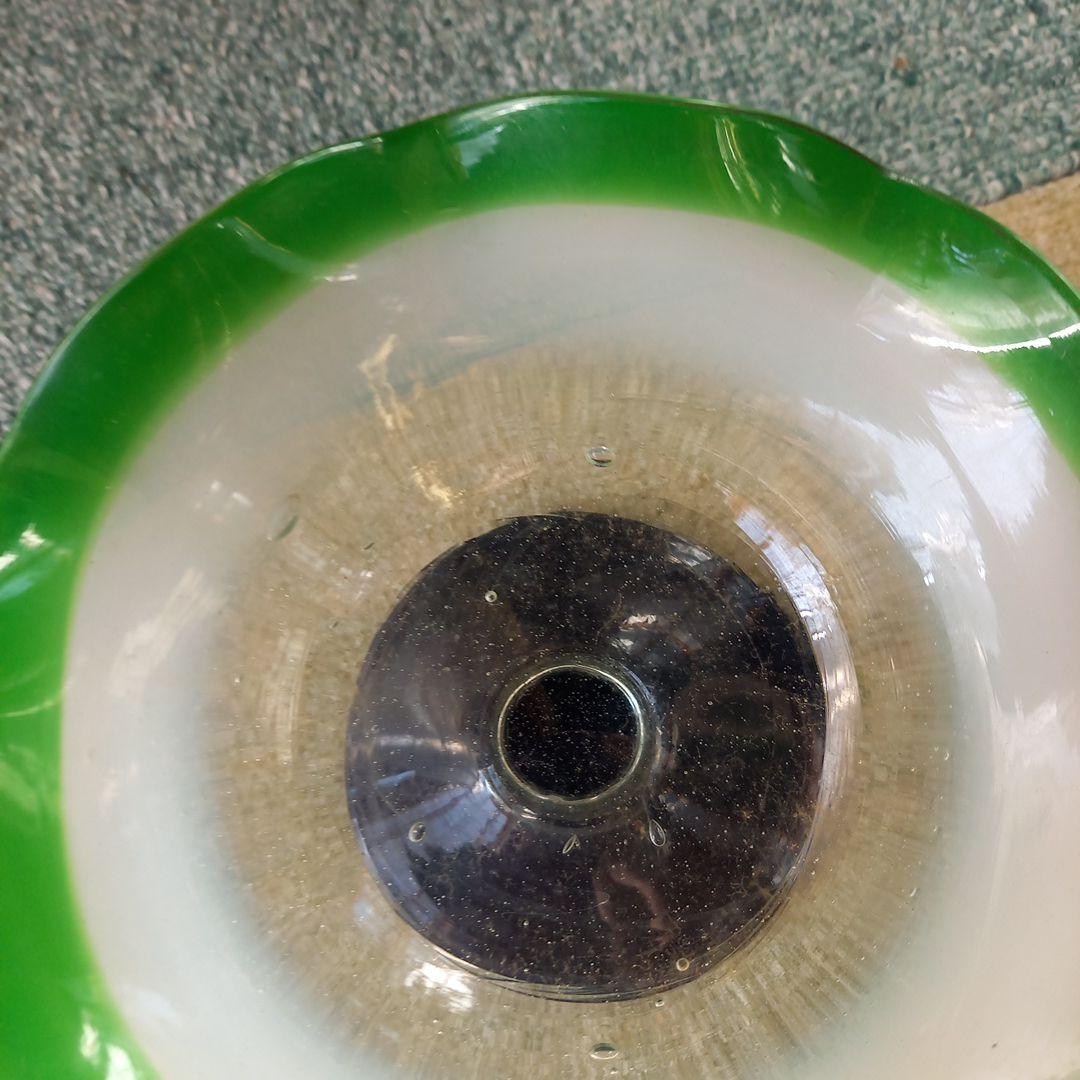 アンティーク　ガラス　かき氷皿　置物　飾り