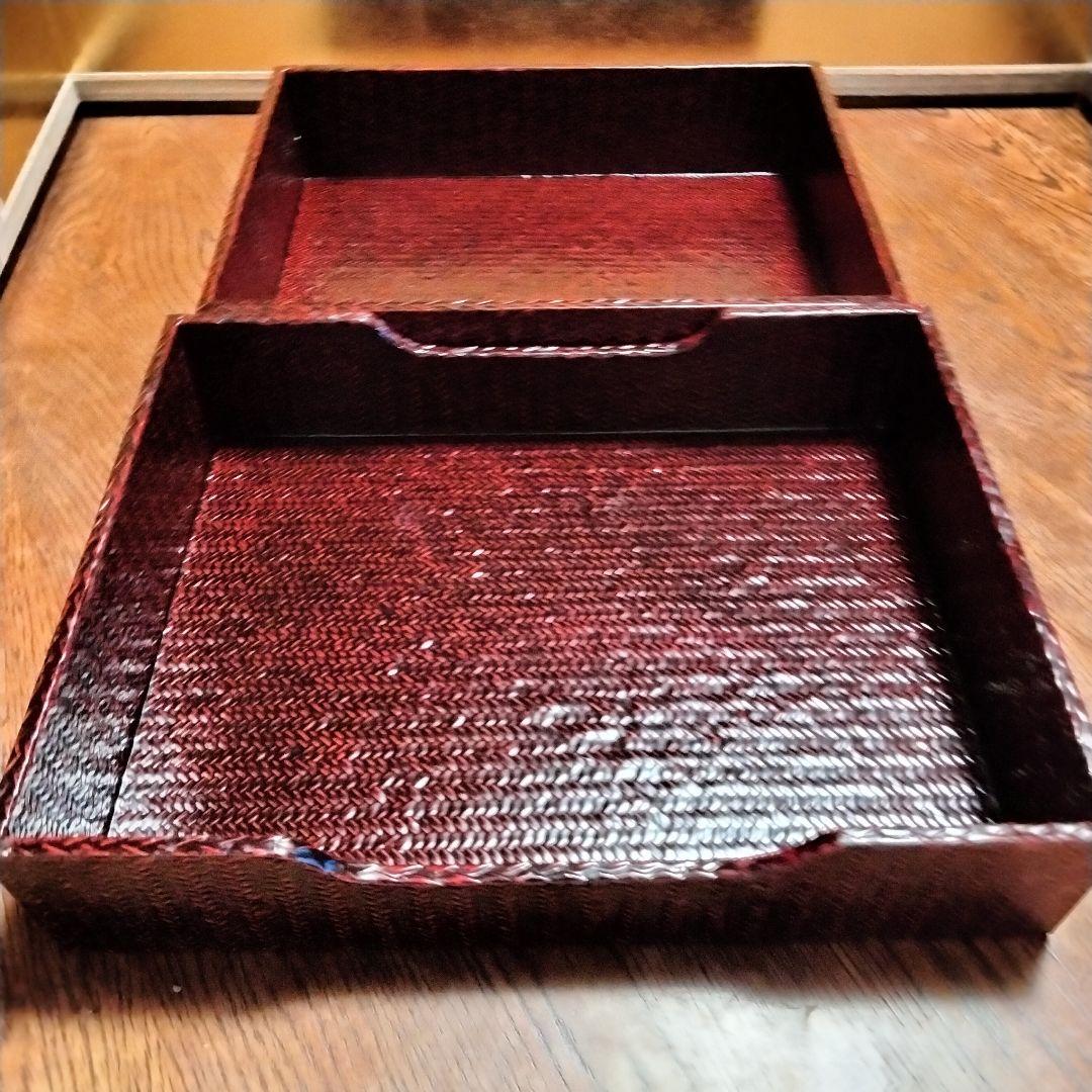 久留米籃胎漆器■九籃■文庫■伝統工芸品■書類入れ■書類ケース■文箱書道具