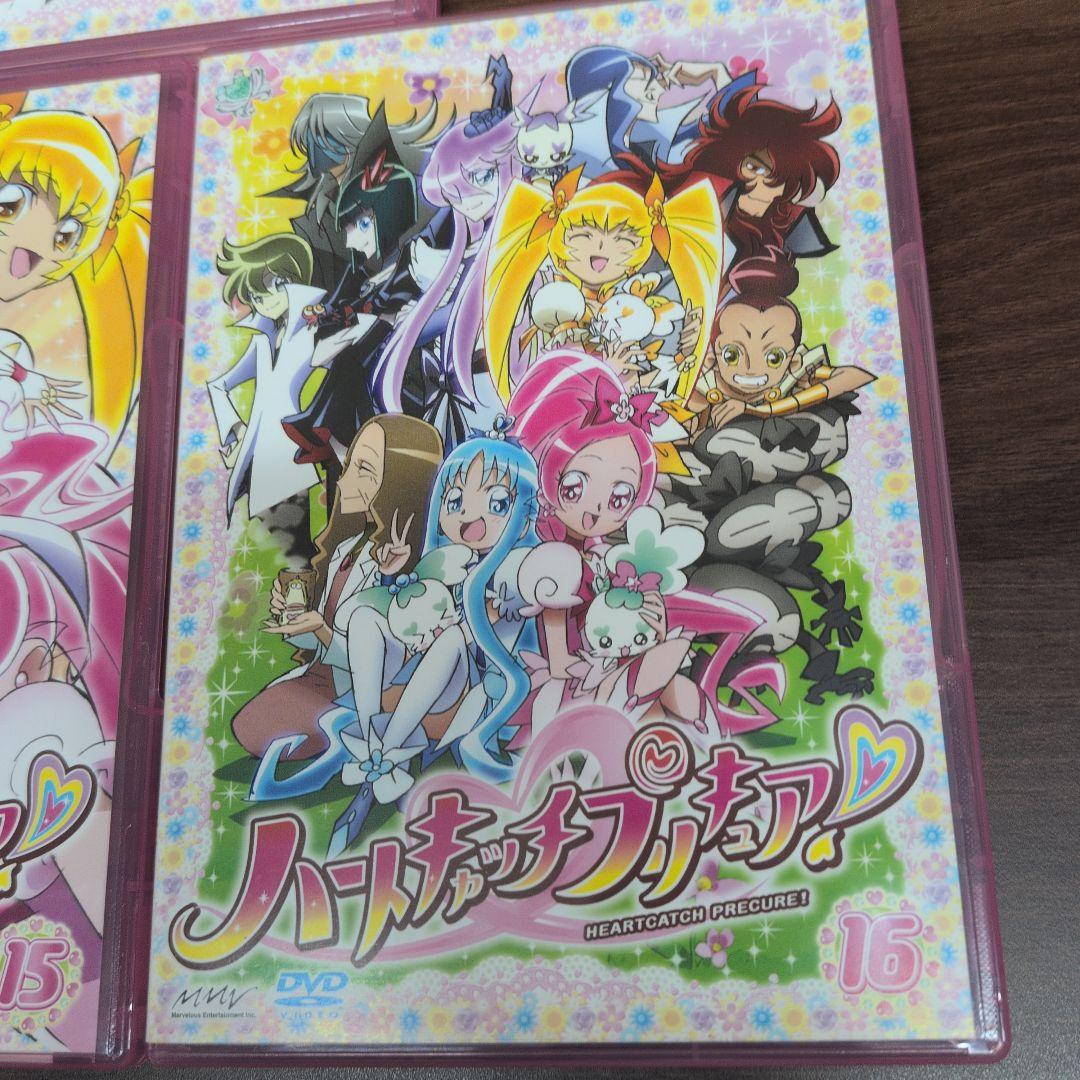 ハートキャッチプリキュア DVD 全16巻セット　ケース有り