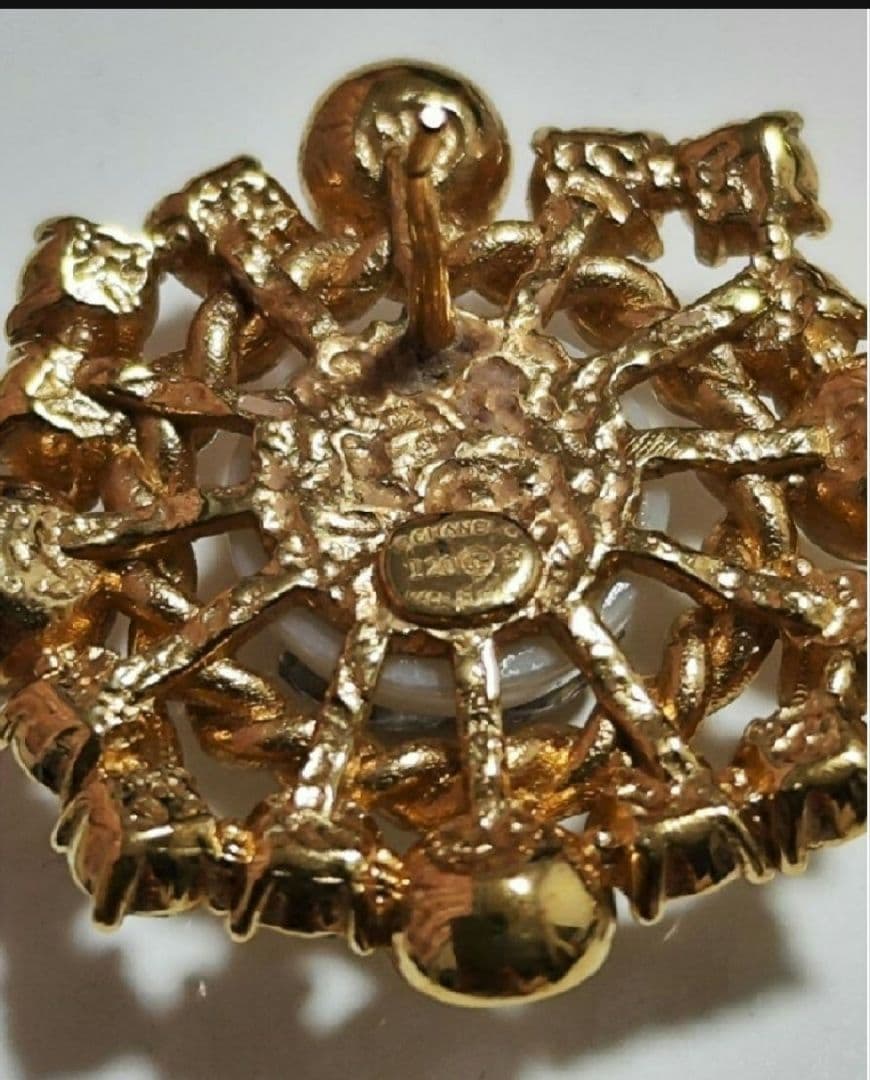 激レアシャネル CHANEL ピアス ココマーク パール　ラインストーン