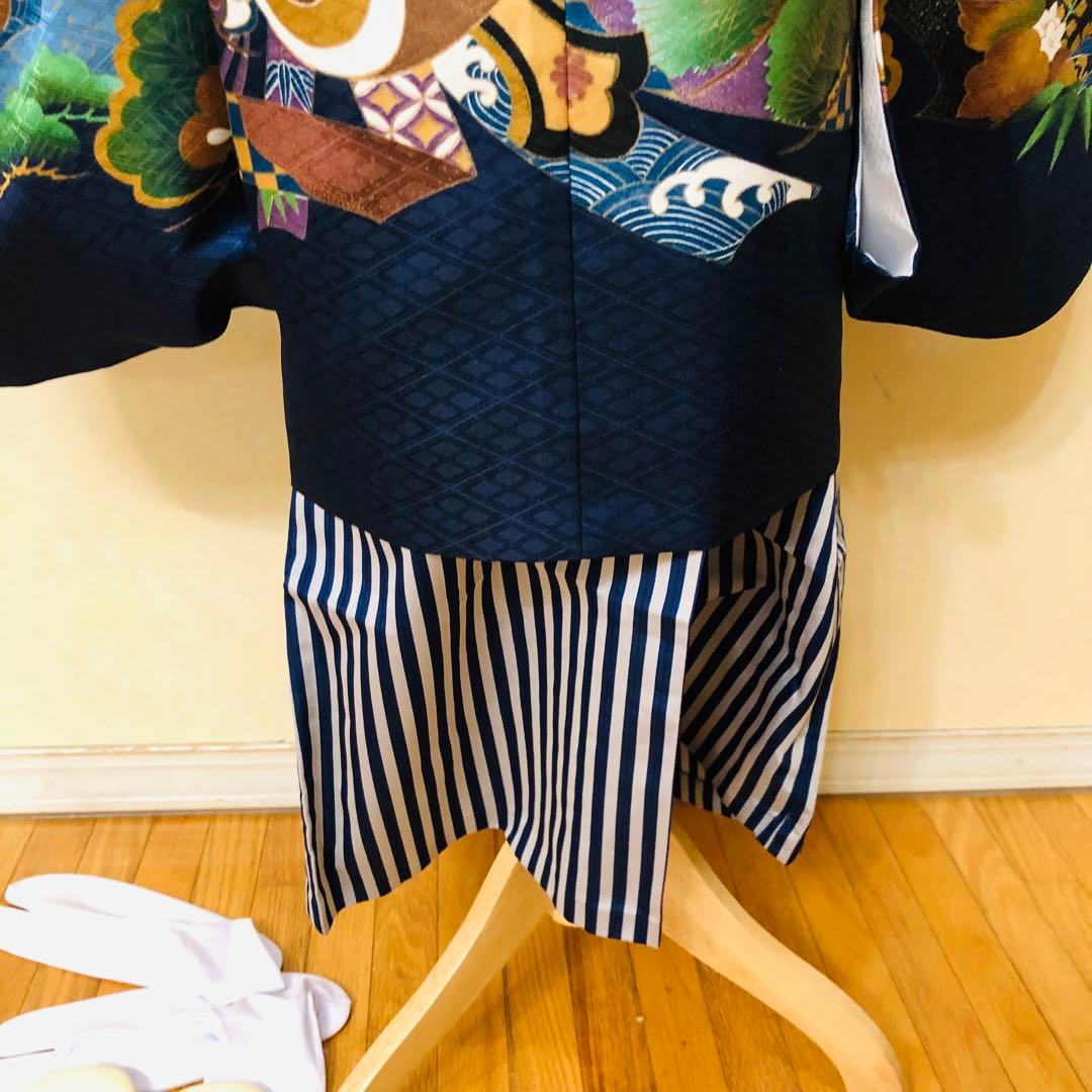 七五三五歳‼️完全️フルセット❤️日本男鷹凛々しい‼️お家からは揃えるなし