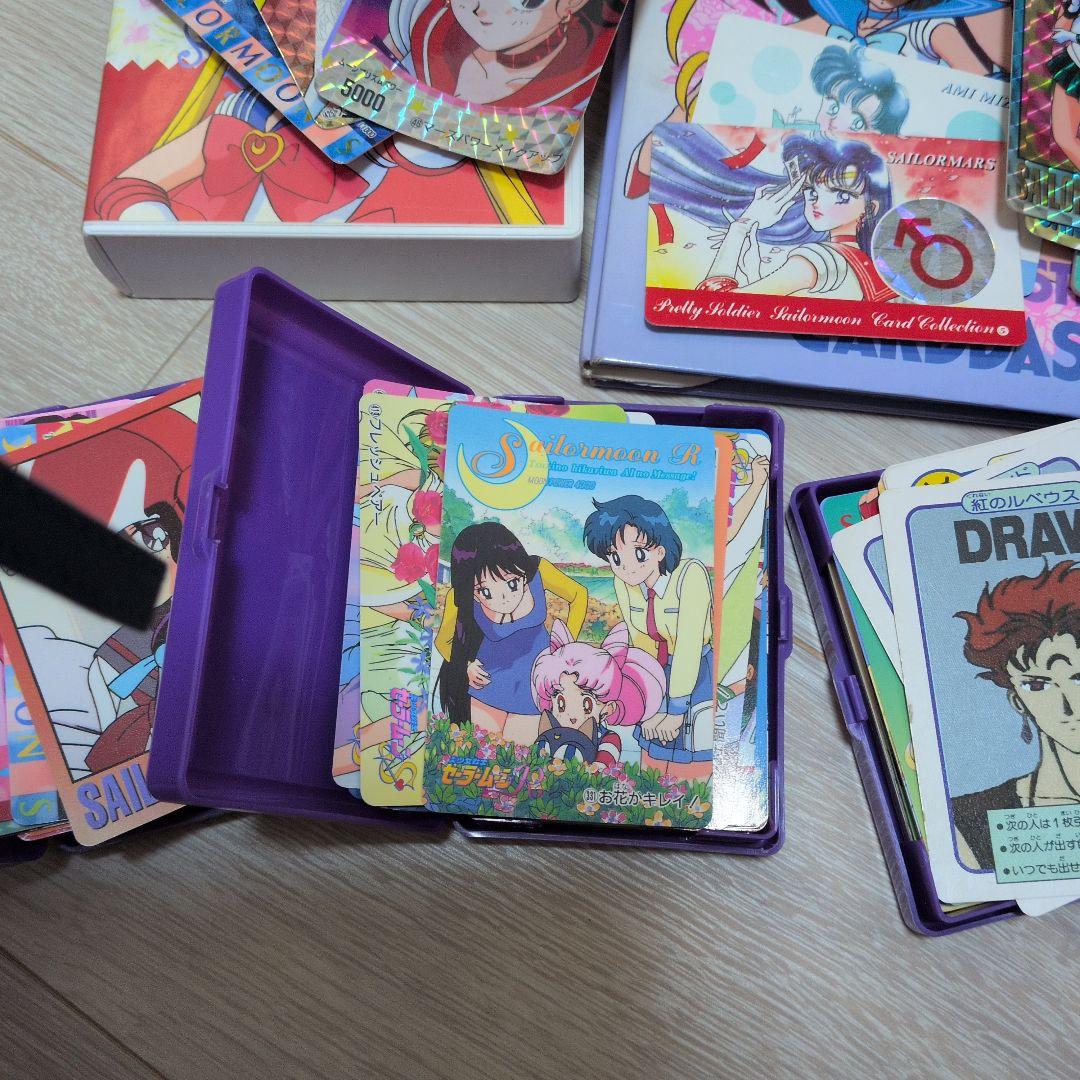 セーラームーングッズ・カード多数・ファイル・ステーショナリー