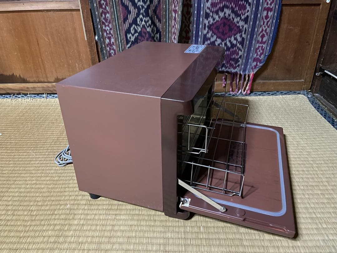 新品　ホットキャビ　タオルウォーマー ブラウン コンパクト