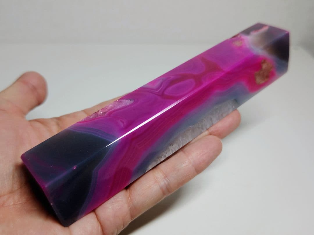 瑪瑙 401g メノウ アゲート 原石 鑑賞石 自然石 誕生石 鉱物 鉱石 水石