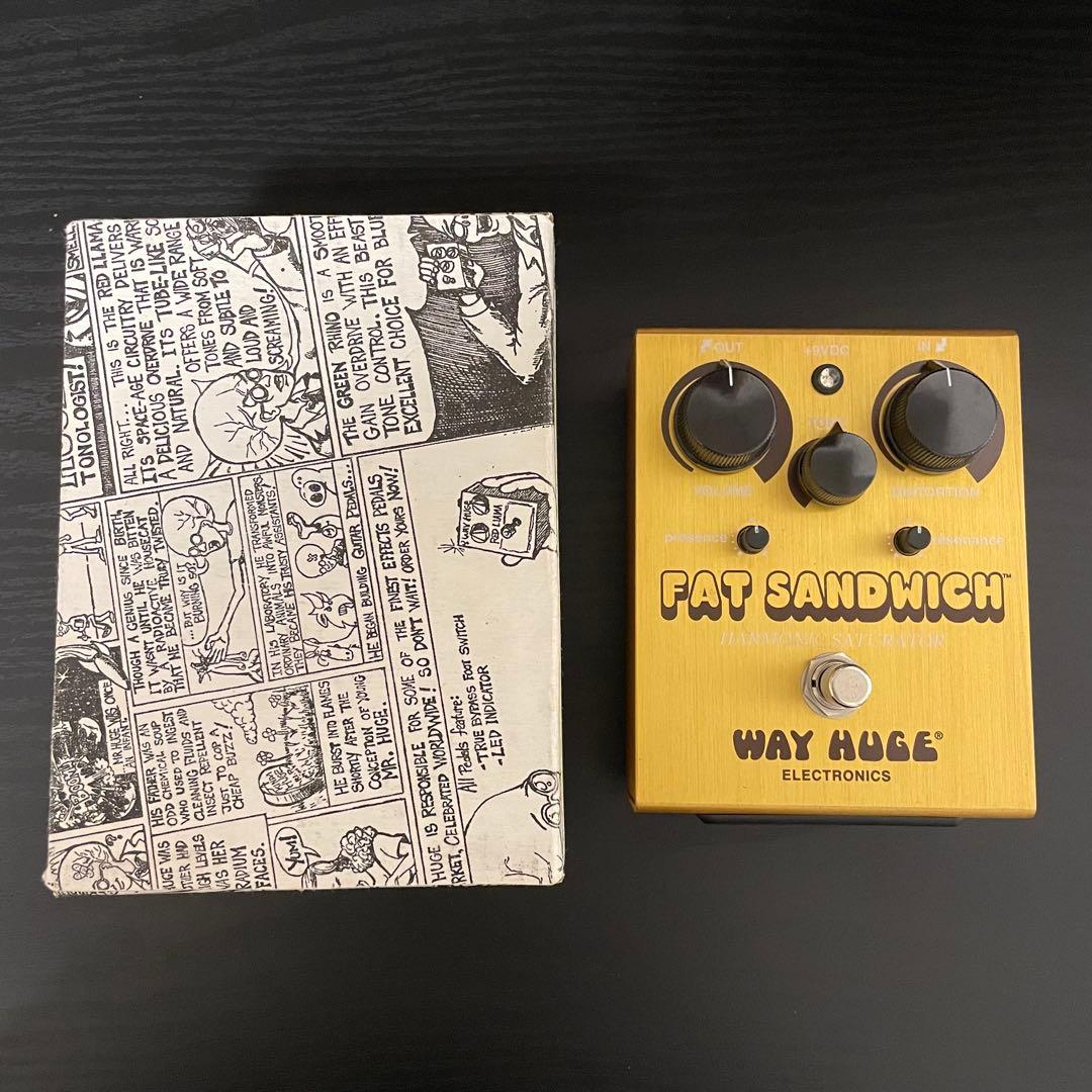 WAY HUGE FAT SANDWICH ギターエフェクター　ディストーション