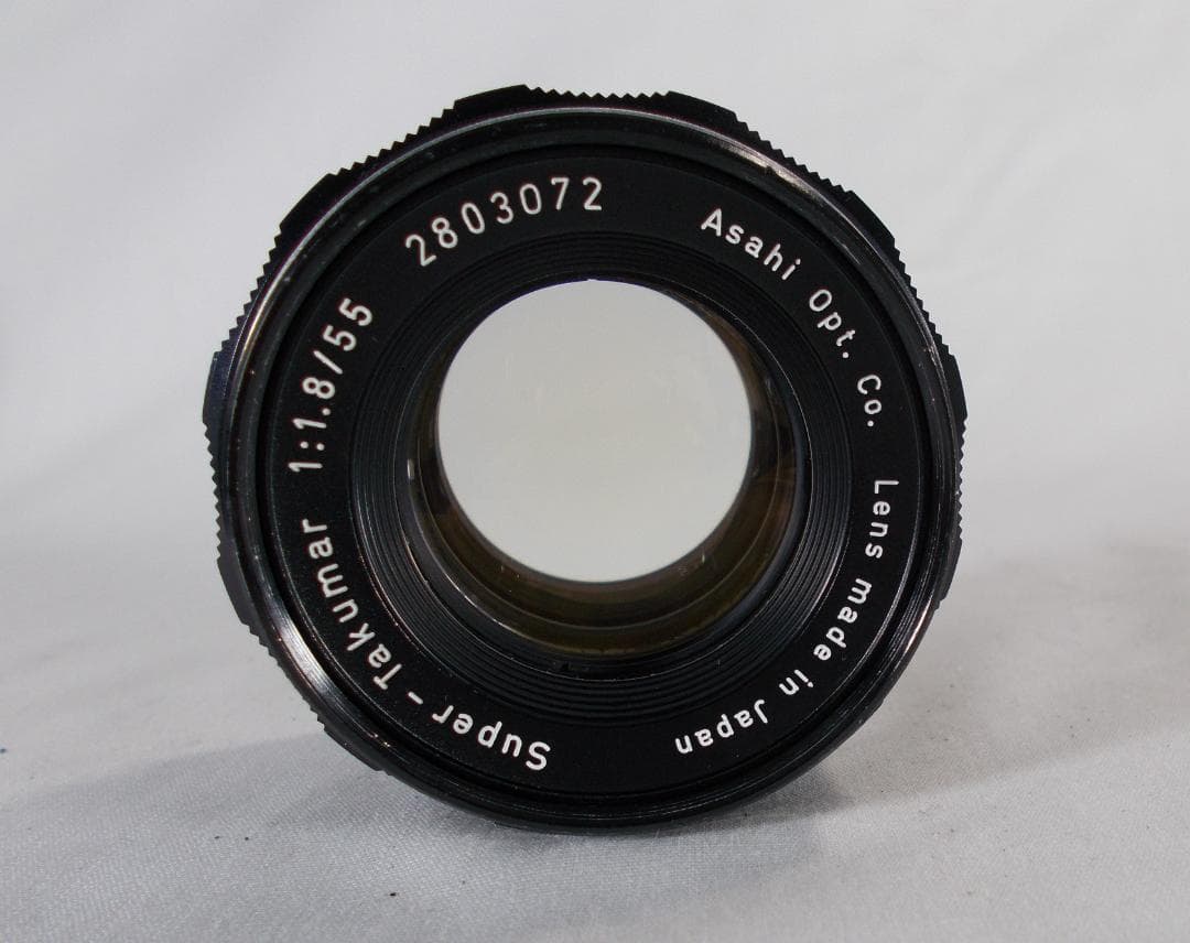 フィルムカメラ 整備済 完動品　Pentax SP + f/1.8　L201