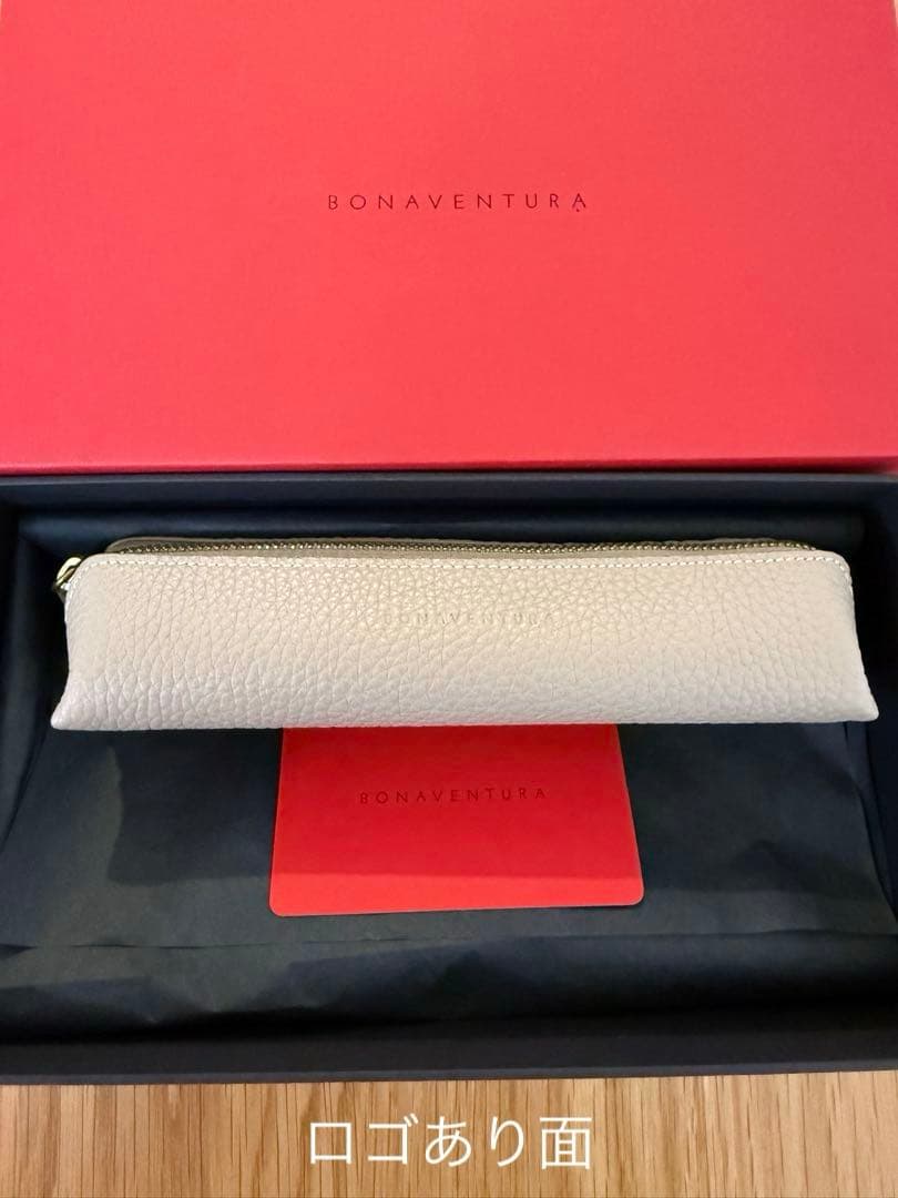美品❤︎ BONAVENTURA ボナベンチュラ ペンケース シュリンクレザー