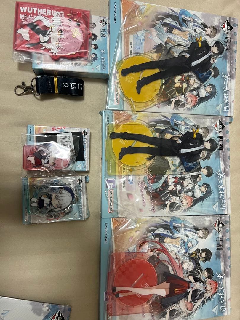 鳴潮　一番くじ　ぬいぐるみ大セット 第二ソラリス学園