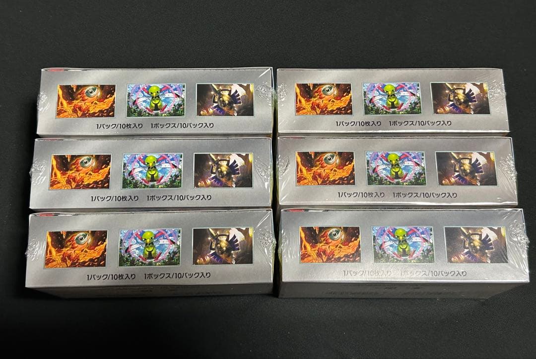 ポケモンカード テラスタルフェスex シュリンク付き 6BOX 【新品未開封】
