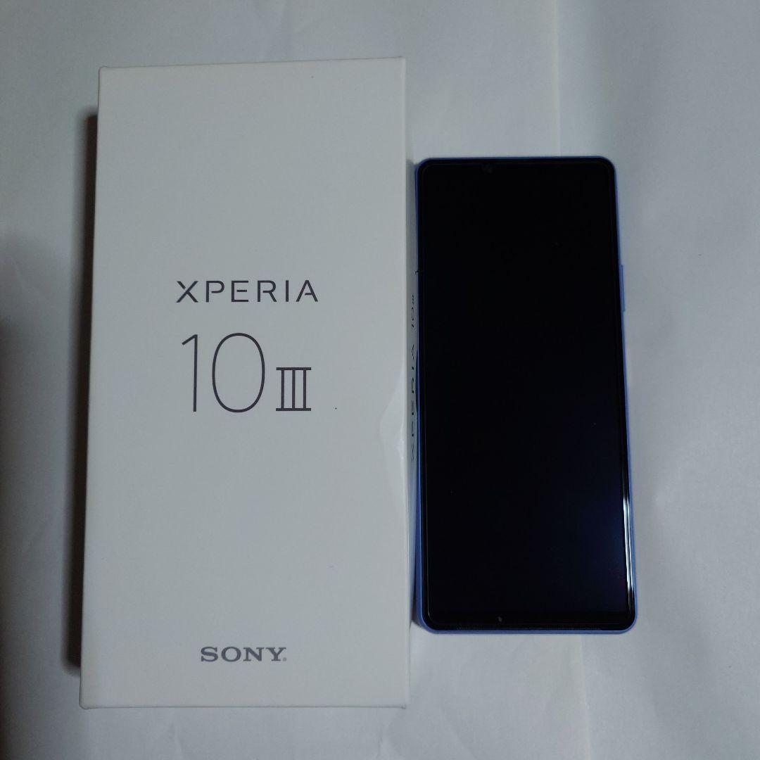 SONY Xperia 10　Ⅲ SO-52B ブルー