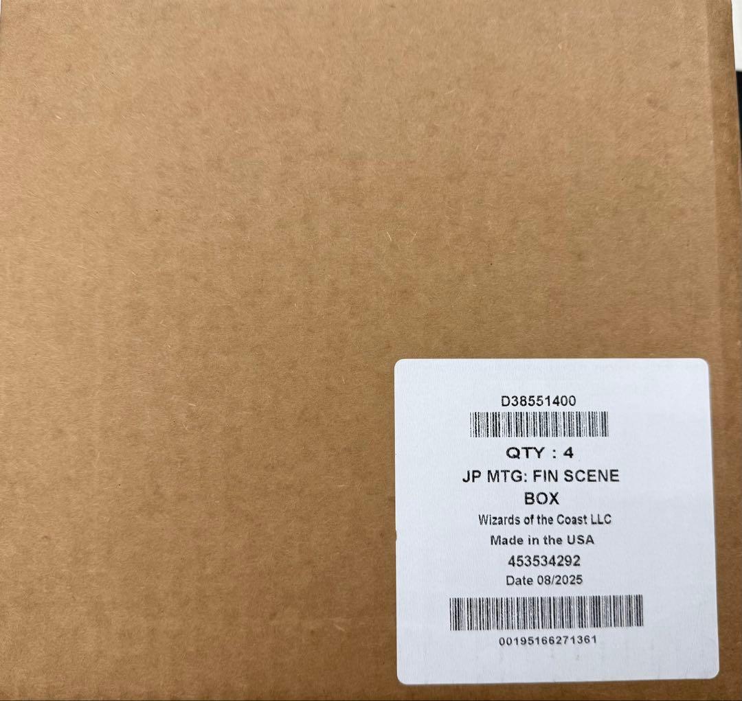 MTG FF シーンボックスFINAL FANTASY4種セット未開封日本語