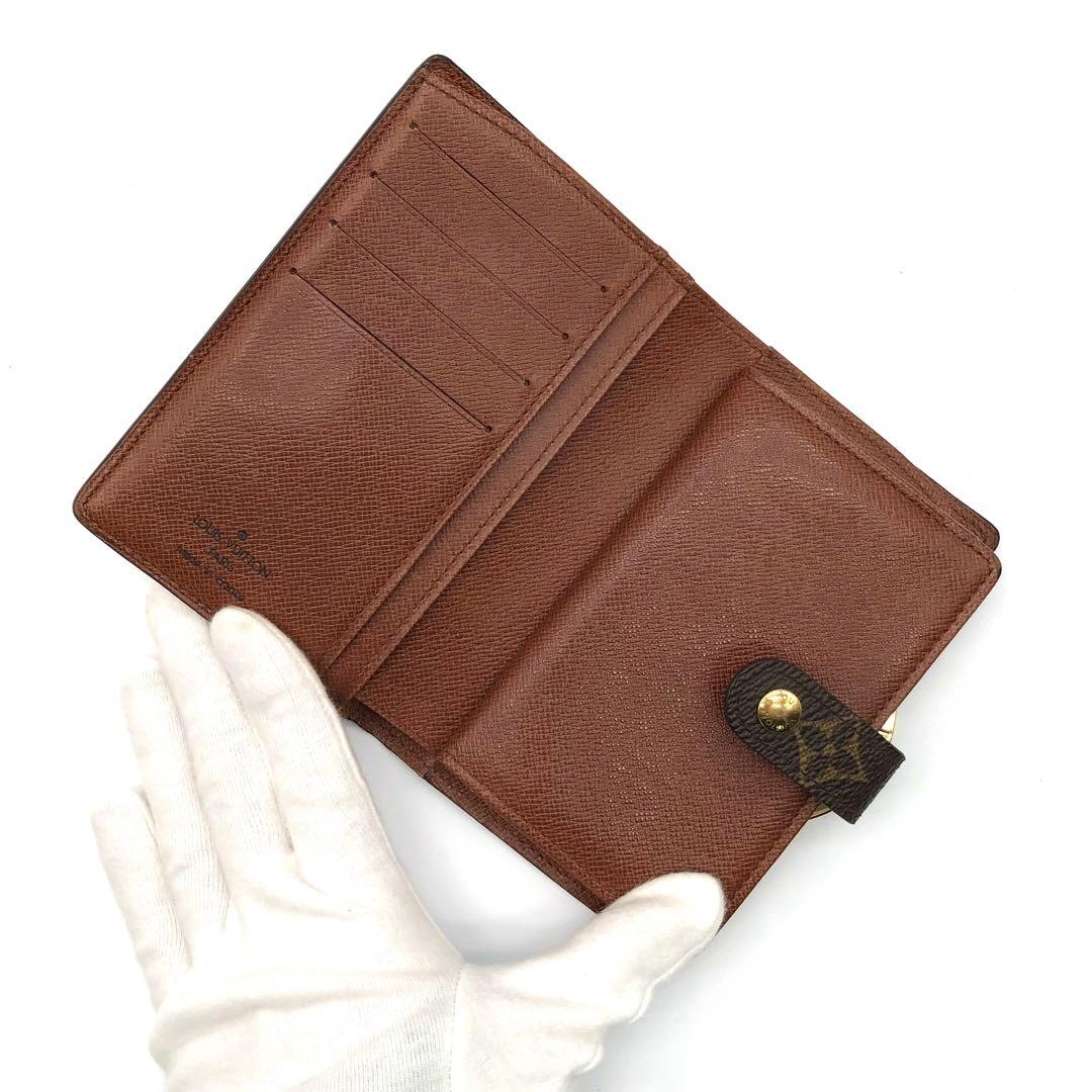ルイヴィトン モノグラム がま口ポルトフォイユ ヴィエノワ コンパクト財布