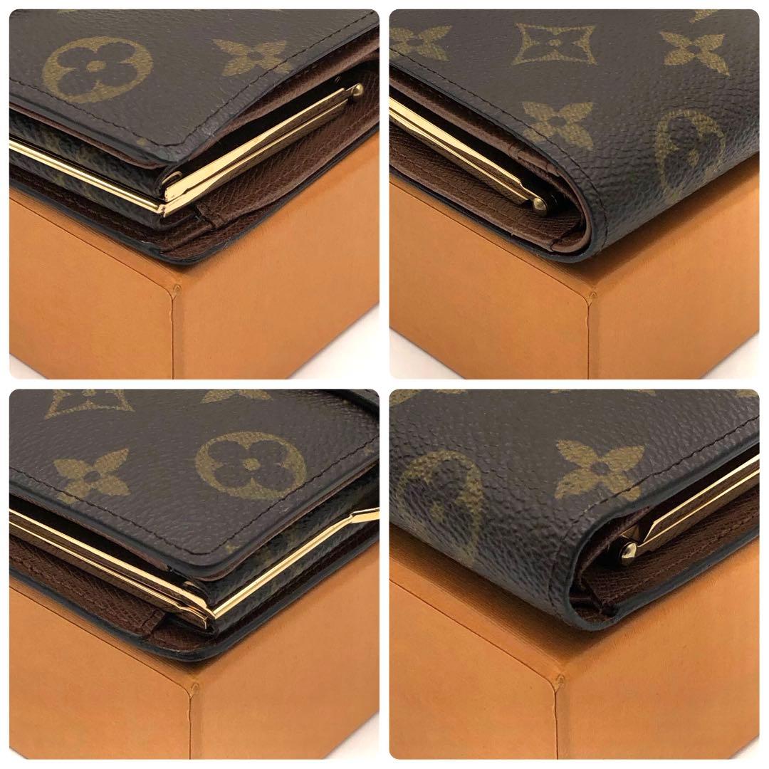 ルイヴィトン モノグラム がま口ポルトフォイユ ヴィエノワ コンパクト財布