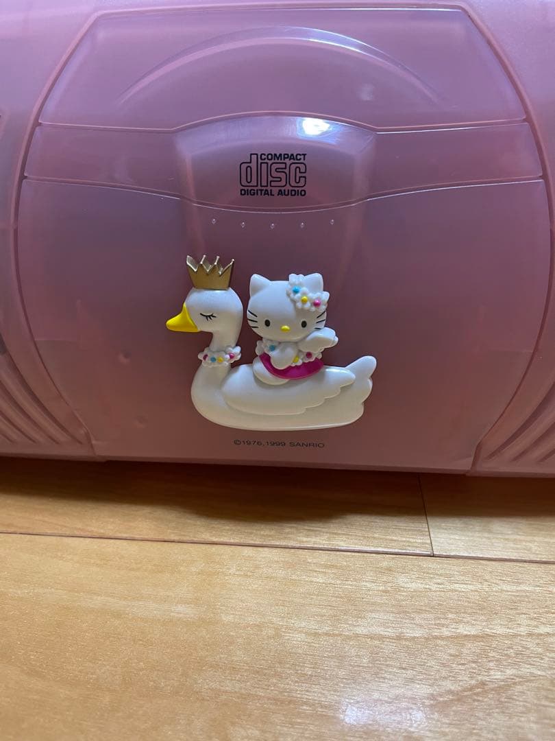 サンリオキティ　ステレオCDプレイヤー　25周年記念