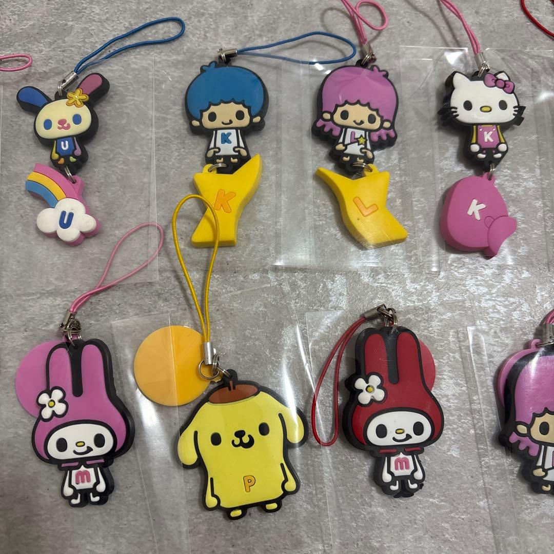 レトロ　レア　サンリオラバーストラップ　14種セット　まとめ売り